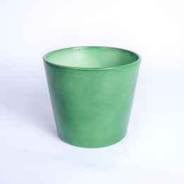 Osłonka Stożek Zielony Połysk | 17 cm