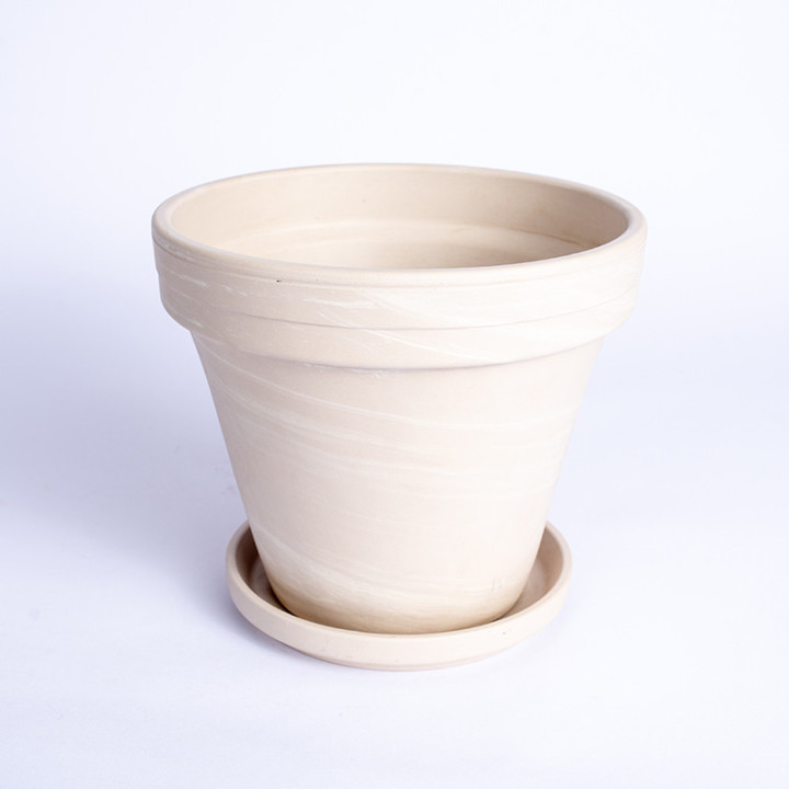 Donica terakota granit | 18 cm