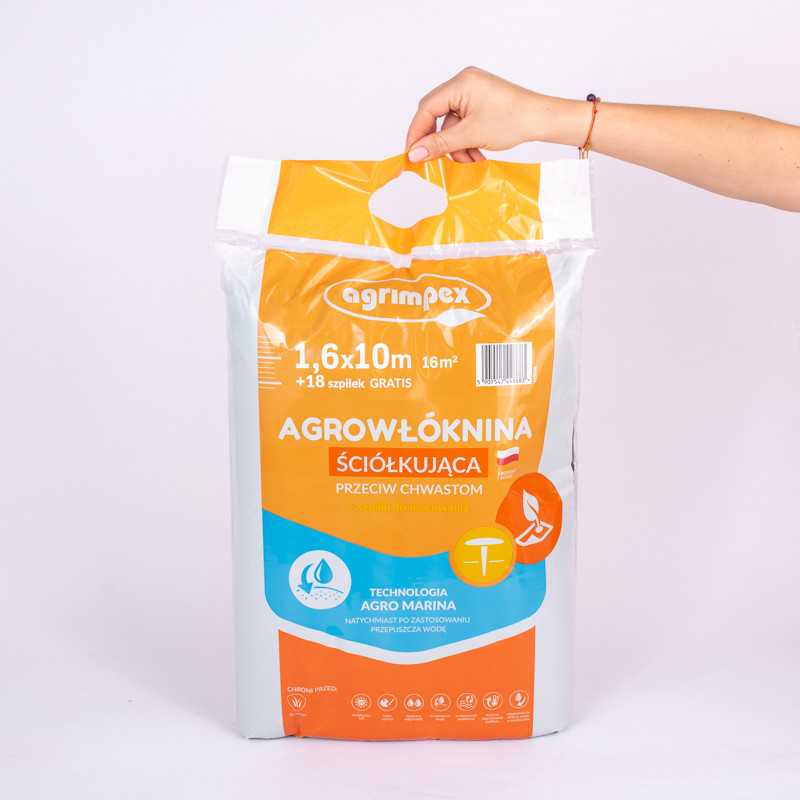 Agrowłóknina ściółkująca 16 m²