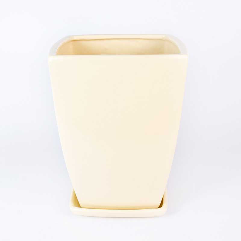 Donica "Kwadrat" kremowy...