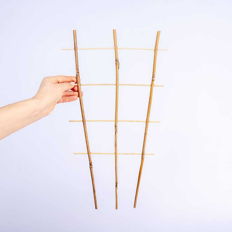 Drabinka bambusowa podwójna...