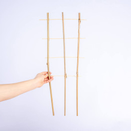 Drabinka bambusowa podwójna| 60 cm