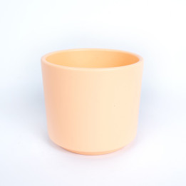 Osłonka cylinder matowa | Brzoskwiniowa