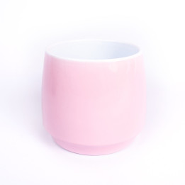 Osłonka ceramiczna różowy Lazur | 12 cm