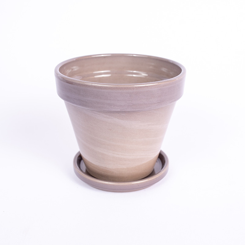 Donica szkliwiona basalt |...