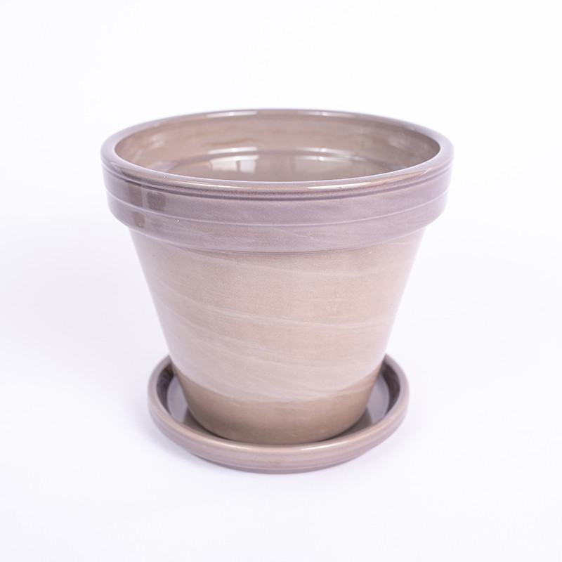 Donica szkliwiona basalt |...