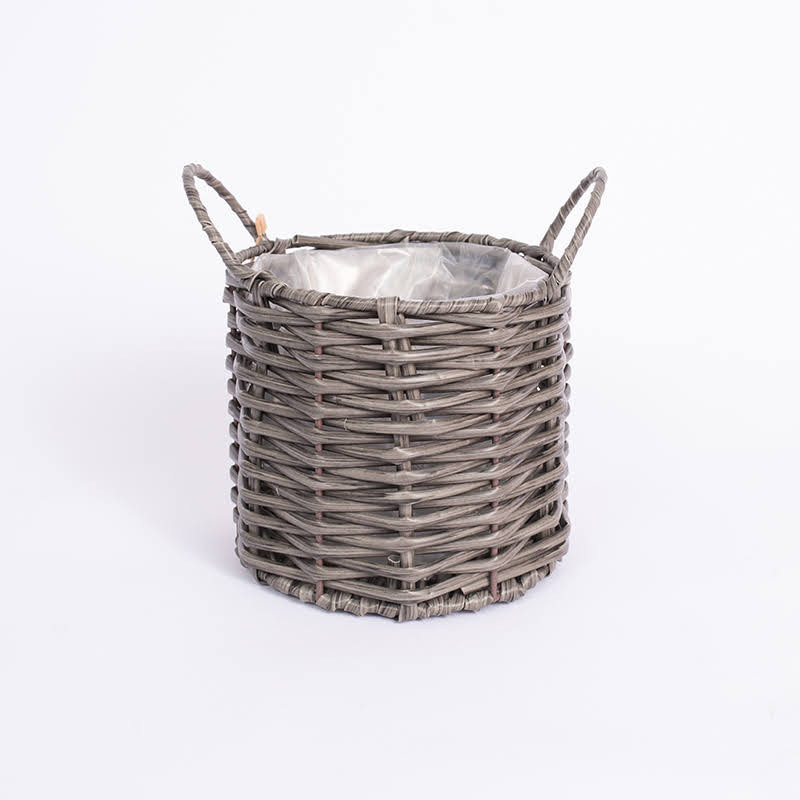 Kosz okrągły szary | Mały