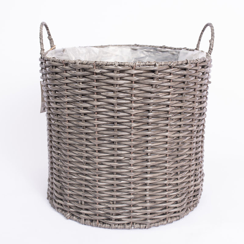 Kosz okrągły szary | 30cm
