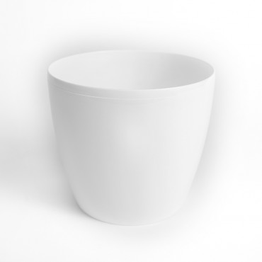 Plastikowa biała osłonka | 21 cm