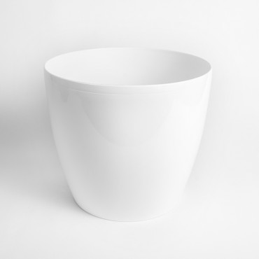 Plastikowa biała osłonka | 18 cm