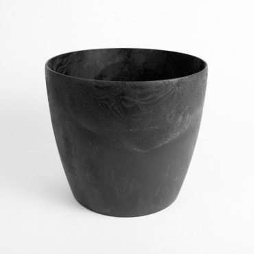 Plastikowa osłonka Czarny beton | 25 cm