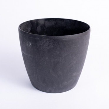 Plastikowa osłonka Czarny beton | 21 cm