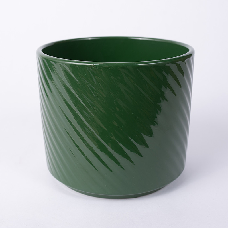 Osłonka walec zielony lazur...