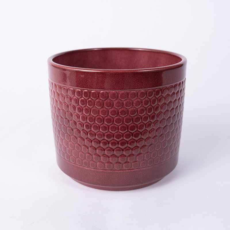 Osłonka walec bordowy lazur...