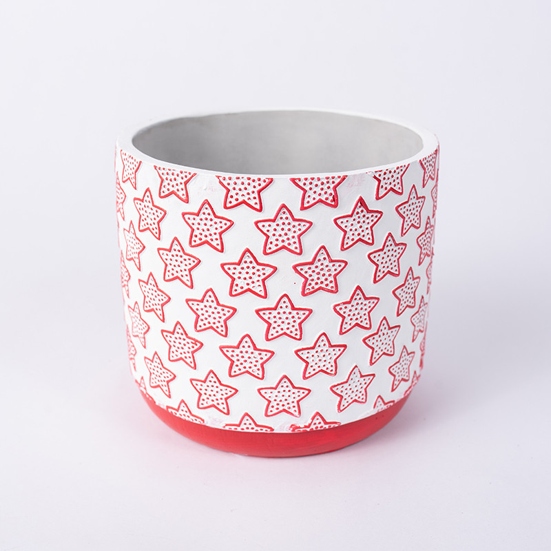 Osłonka betonowa w gwiazdki...