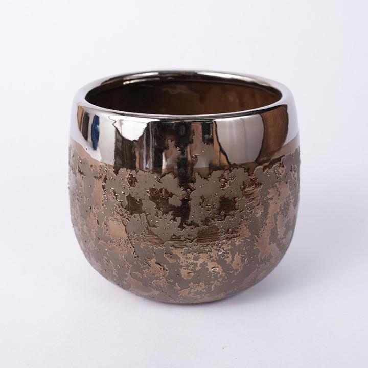 Osłonka 'Moon' srebrno - złota | 12 cm