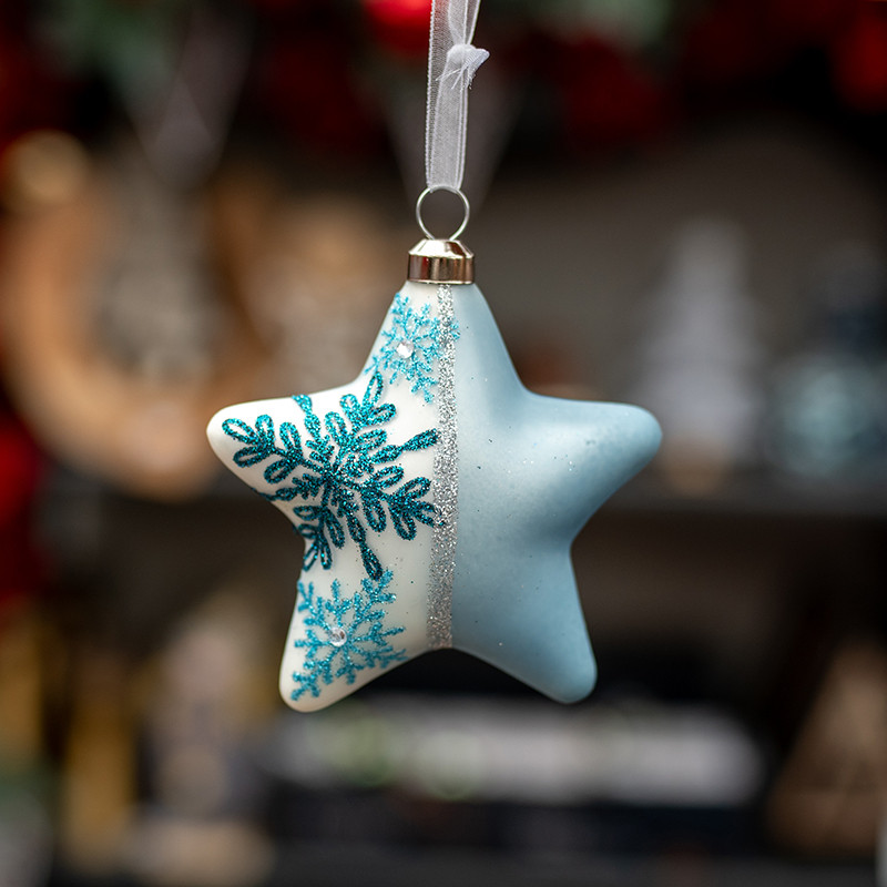 Szklana bombka Błękitna...