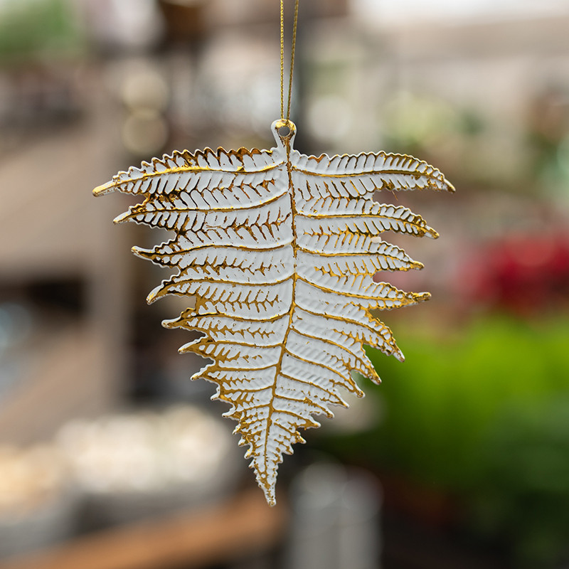 Zawieszka na choinkę Liść