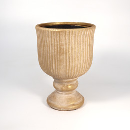 Osłonka ceramiczna Reina beż 16 cm | Tomaszewski