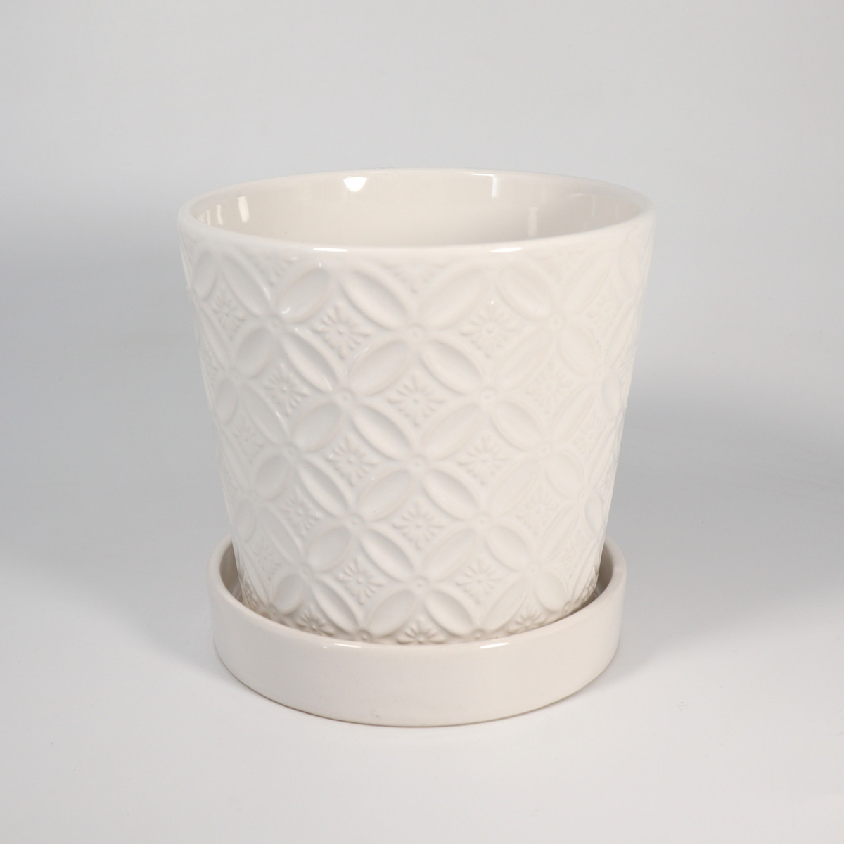 Doniczka ceramiczna z...