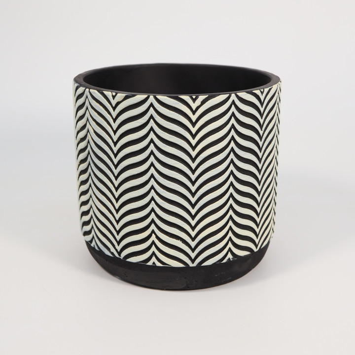 Osłonka ceramiczna Ritmo ⌀14 cm | Tomaszewski