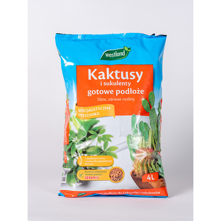 Podłoże do kaktusów i sukulentów 4l