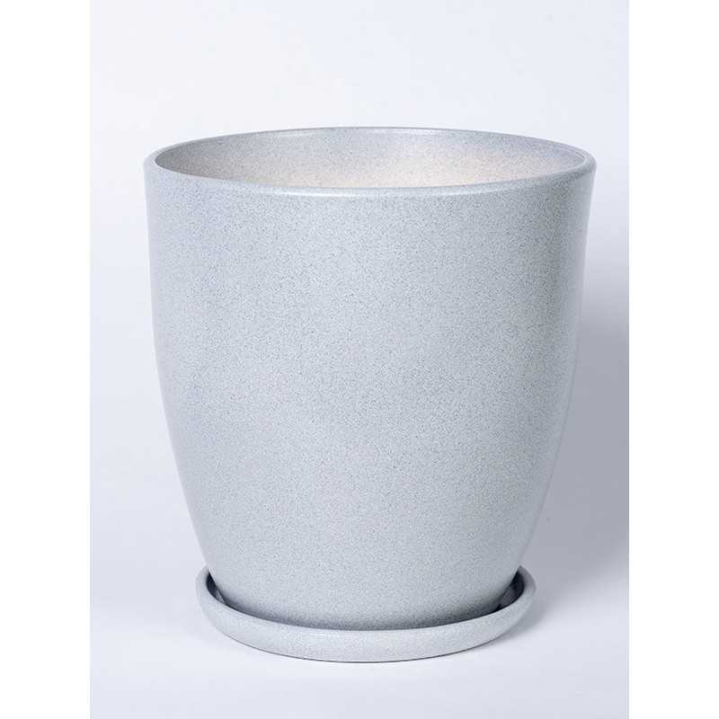 Klasik Wysoki Szary mat | Łukasz | 16 cm