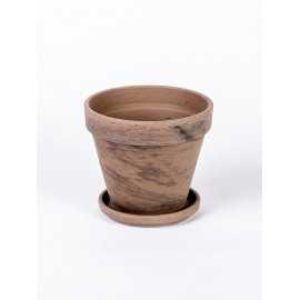 Donica gliniana basalt | 14 cm