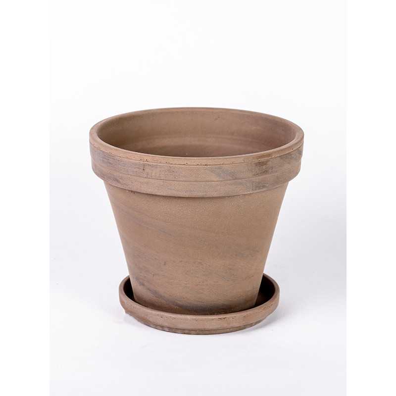 Donica gliniana basalt | 18 cm