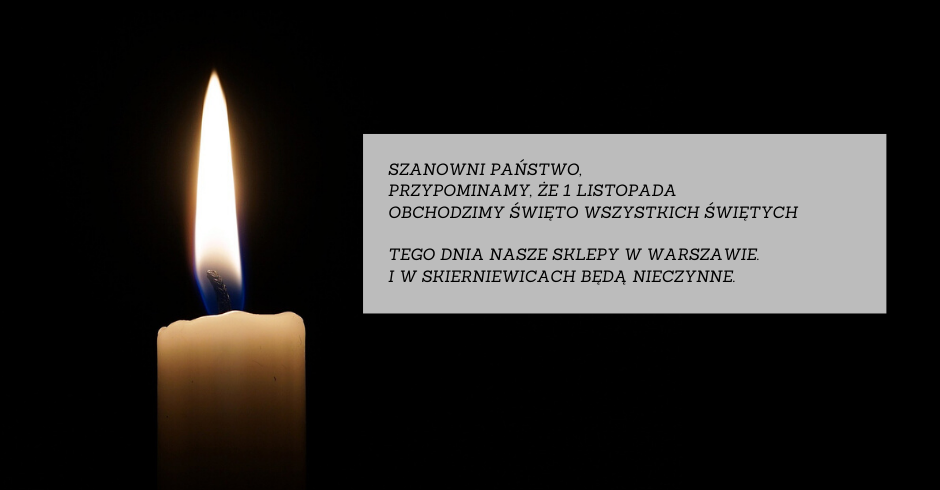 1 listopada - Święto Wszystkich Świętych